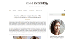 Desktop Screenshot of dailydumpling.com